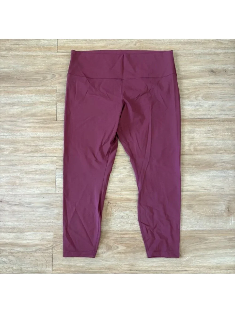 Lululemon Athletic Wunder Under HR Yoga Pants Tight 25” Mulled Wine Size 18
